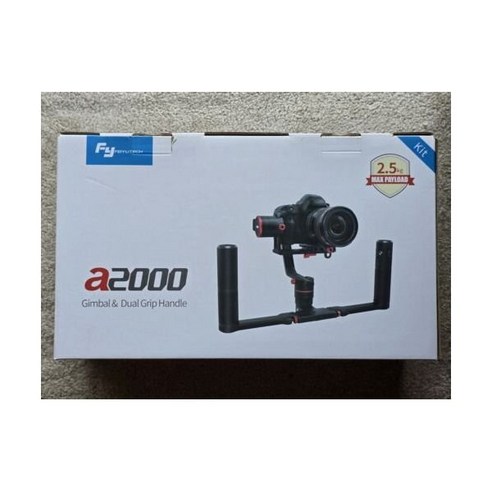 FeiyuTech A2000 3-Axis Gimbal Stabiliser 거울less DSLR 카메라 [세금포함] [정품] 2 or 1 Hand NEW 소형 추천 디지털 14590