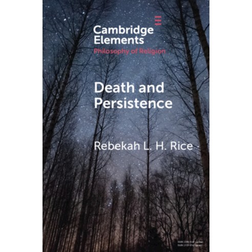 (영문도서) Death and Persistence Paperback, Cambridge University Press, English, 9781108723428