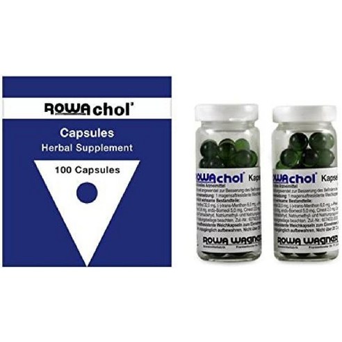 로와콜 캡슐 100캡슐 로와제조 Rowachol Capsules 100 Capsules by Rowa 1개, 100정 - 기타 ...