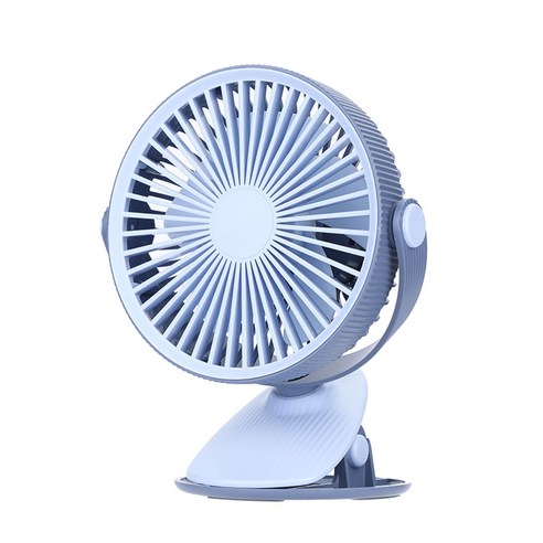 Well Star 포터블 클립 팬 미니 USB 선풍기, Blue, WT-F15