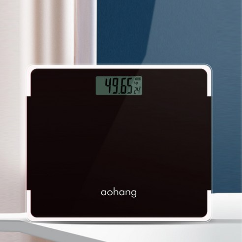 초슬림 온도 모던 디지털 몸무게저울 가정용 정확한 체중계 블랙 1개, 상세페이지 참조, 상세페이지 참조