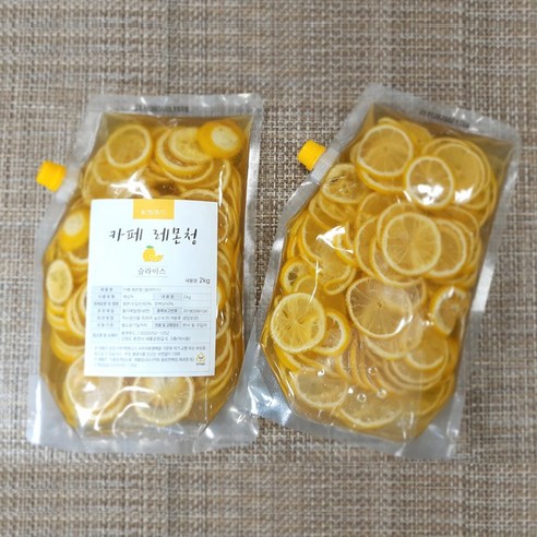 봄앤푸드의 카페 레몬청으로 매장의 운명을 바꿔보세요.