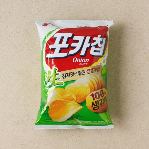 오리온 포카칩 어니언맛 66g 사무실 탕비실 간식 인간사료