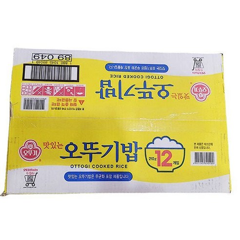 오뚜기 맛있는밥 210G X 12입 X 1개, 12개