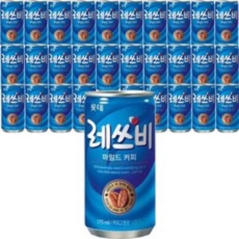 레쓰비 마일드 캔커피, 150ml, 12개