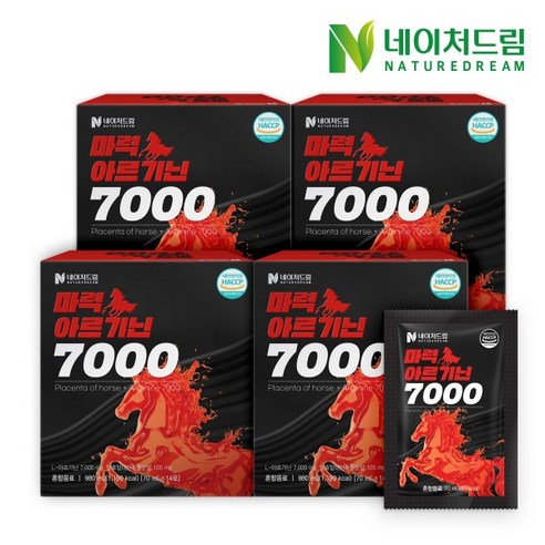 네이처드림 마력 아르기닌 7000 14p, 70ml, 14개