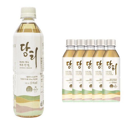 당티 프리미엄 미네랄워터 바나듐 함유 500ml, 6개