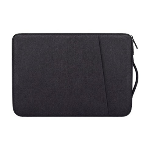 Xzante 남성과 여성 방수 서류 가방 노트북 커버 15.6 인치 핸드백 블랙, 검은 색