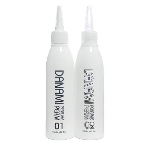 무알카리 다나미 퍼퓸 펌 1제 150ml + 2제 150ml 파마약 앞머리 남자 웨이브 셀프 아기 어린이 아이 셀프파마약 파마용품 냄새없는 파마약, 1세트, 300ml
