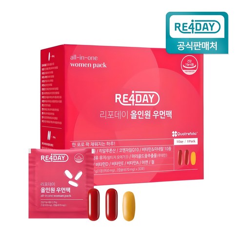 리포데이 올인원 우먼팩, 30회분, 1개