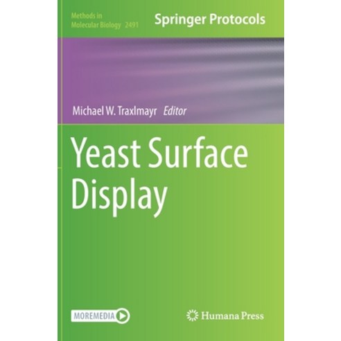 (영문도서) Yeast Surface Display Hardcover, Humana, English, 9781071622841