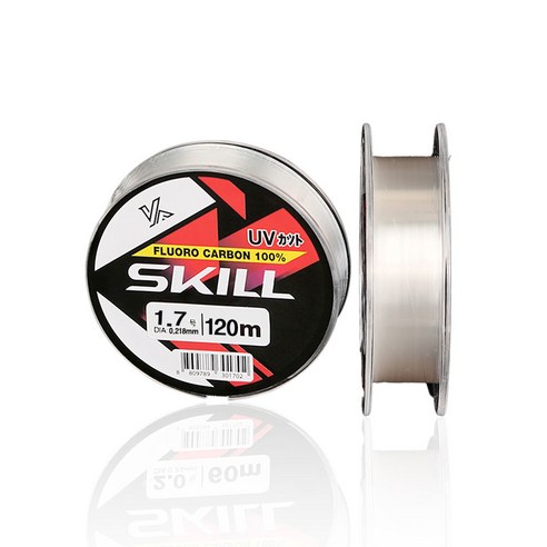 SKILL 후로로카본 쇼크리더 카본목줄 일본산, 120M, 1.7호, 1개 다이와바다목줄 Best Top5 SKILL 후로로카본 쇼크리더 카본목줄 일본산, 120M, 1.7호, 1개 다이와바다목줄 Best Top5