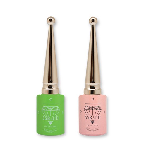 쉬매료 SSB910 젤네일 컬러젤 10ml 2개, 1세트, 118+125