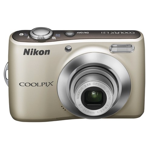 Nikon COOLPIX L21 실버: 간편하게 추억을 담는 디지털 카메라