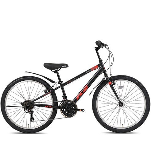 케이투바이크 레이브 GS플러스 24 21단 MTB 자전거 12.8kg 방문설치, 아스트라블랙, 61cm(24인치)