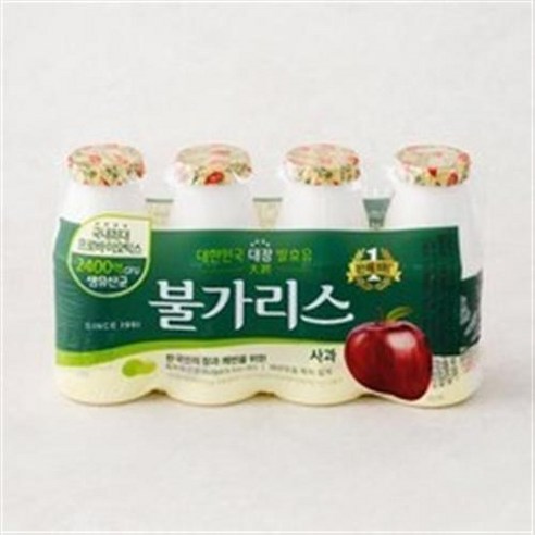 빠른 배송 남양 불가리스 사과맛 150ml X 10개입 종이박스포장 10개 (기프티콘 증정), 1.5L, 1개