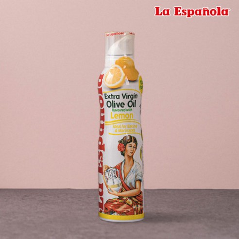 에스파뇰라 레몬 올리브 오일 스프레이 200ml, 1개 에스파뇰라 레몬 올리브 오일 스프레이 200ml, 1개