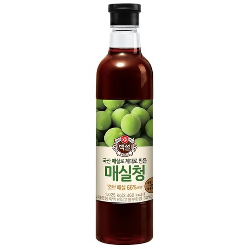 백설 매실청, 1.025kg, 1개