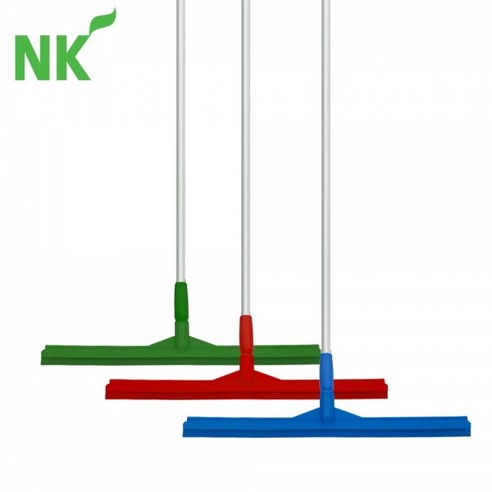 엔케이 일체형실리콘바닥밀대(60cm 봉포함) CT-182+501/510, 파랑, 130cm, 파랑_130cm