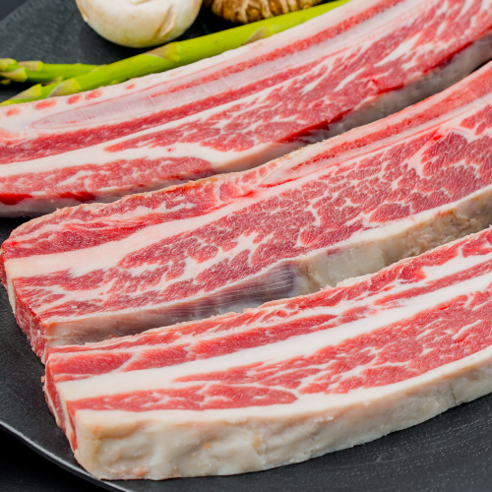 365팩토리 우대갈비 1kg 반컷팅 롱컷팅 토마호크 티본 스테이크 프리미엄 설 선물세트, 우대갈비 1kg (반컷팅)