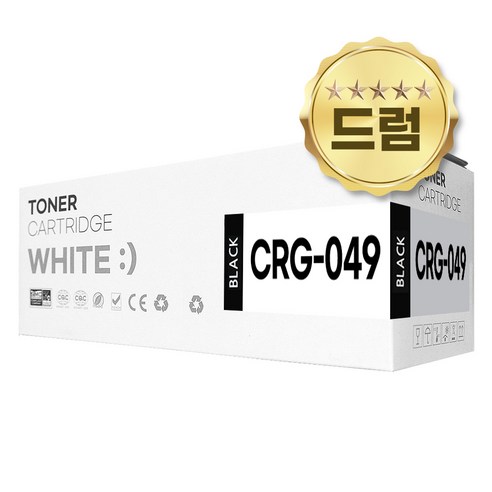 캐논 CRG-047 CRG-047H 재생 토너 드럼 CRG-049 LBP112 LBP113w MF112 MF113w, 1개, CRG-049 드럼