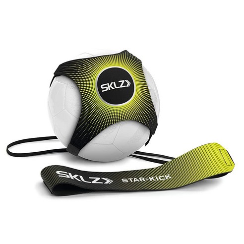 SKLZ 스타킥 핸즈프리 조절식 솔로 축구 트레이너 - 공 사이즈 3 4 5에 적합, 볼트