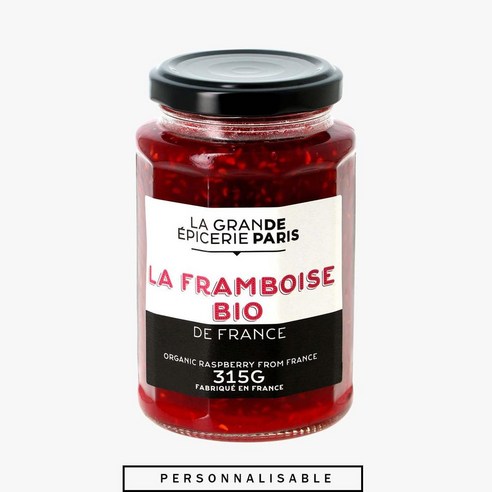 라그랑데 에피스리 드 파리 라즈베리 프롬 프랑스 315g La Grande Epicerie de Paris La framboise bio de France 프랑브아즈 Best Top5