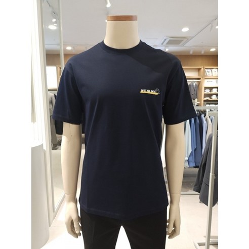 지오지아 루즈핏 라운드 티셔츠 ABE2TR3202 - DNV