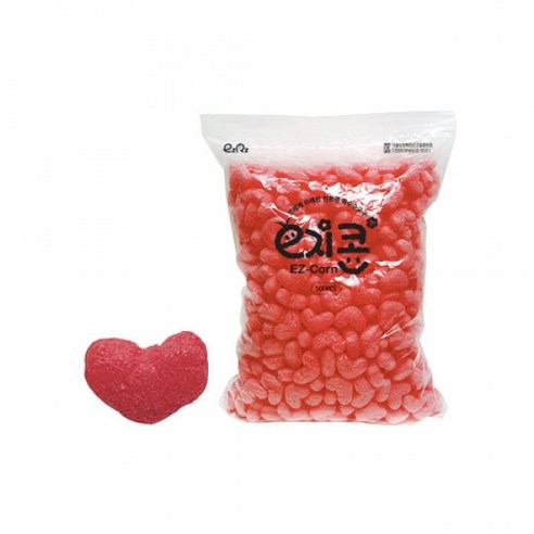 이지콘 블럭 하트 (500pcs) 2봉, 빨강