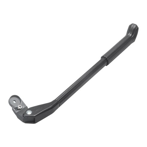 튼튼한 자전거 조절식 킥스탠드 MTB 자전거 리어 사이드 스탠드 비, 검정, 알류미늄