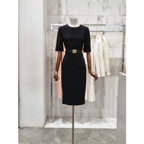 모조에스핀 라운드넥벨트포인트원피스 S232MSE016(1879300)