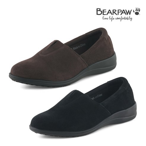 베어파우(BEARPAW) DIANE 소가죽 슬립온 K2430004NC-W