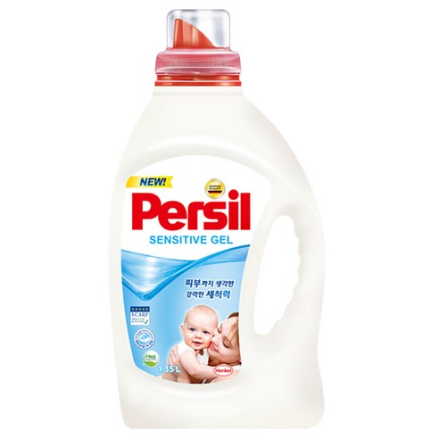 섬세한 아기를 위한 부드러운 세탁, 퍼실 센서티브 젤 퍼실센서티브