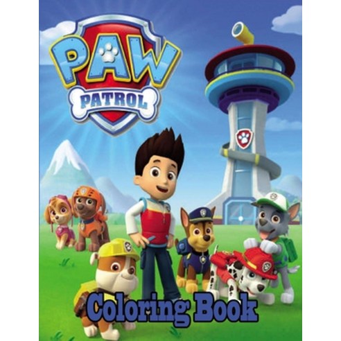 Paw Patrol Coloring Book Paperback, Independently Published, English, 9798563322578