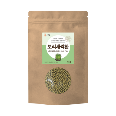 윤고집 보리새싹환, 500g, 1개