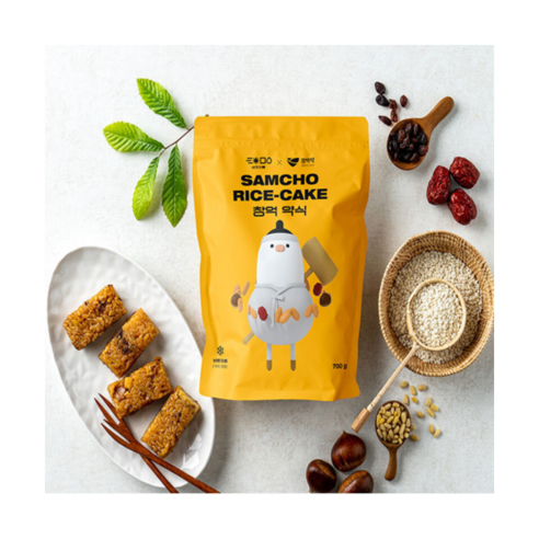 (삼초마을) 라이스누보 창억떡 시그니처 약식 14개입 1팩 700g(파우치형) Best Top3