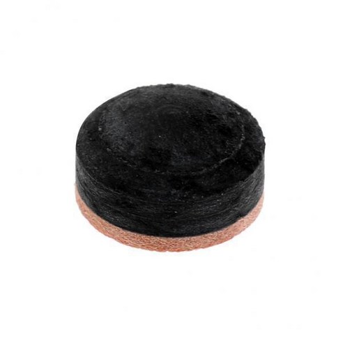 2-5pack 인공 돼지 가죽 스누커 또는 풀 큐 팁 브라운 11mm, 인조 돼지가죽, 브라운 11mm 미디엄