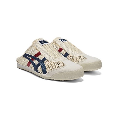 오니츠카타이거 멕시코 66 사봇 크림 마코 블루 MEXICO 66 SABOT 1183C123.100 CREAM MAKO BLUE