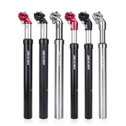 MTB 자전거 시트 포스트 안장봉 31.6mm, 27.2mm블랙-레드