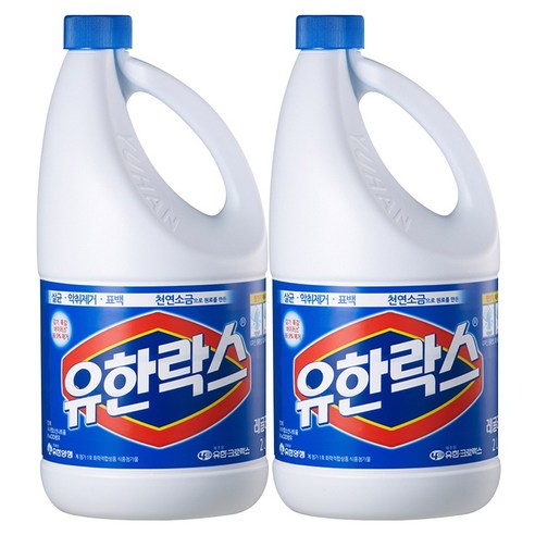 유한락스 레귤러, 2L, 2개