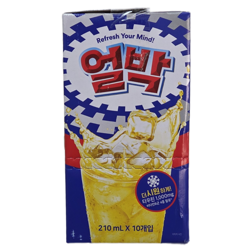 얼박 음료, 10개, 210ml