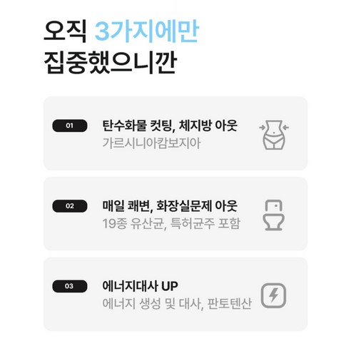 효과적인 다이어트 보조제