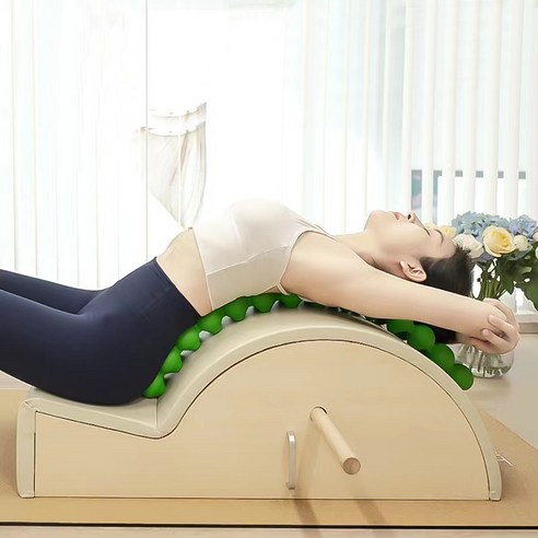 Tooliva 운동 일체형 허리 스트레칭 및 척추 교정기 스파인코렉터
