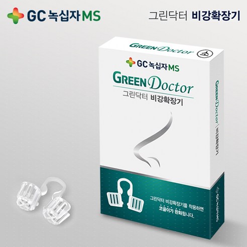 GC녹십자 그린닥터 비강확장기 코골이 뚝 코골이 완화 코호흡 도움, 소형 (12mm), 1개