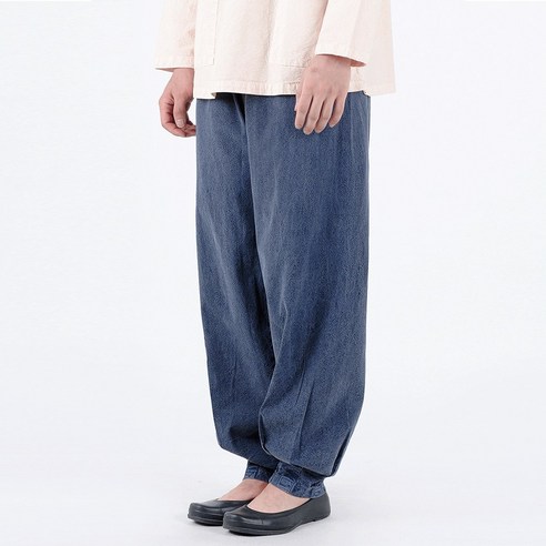 [20049] 봄가을 20수 남자 바지 생활한복 / 하의 팬츠 거사님 남성 한복 개량한복 수련복 법복 절복 승복 템플스테이 지장사