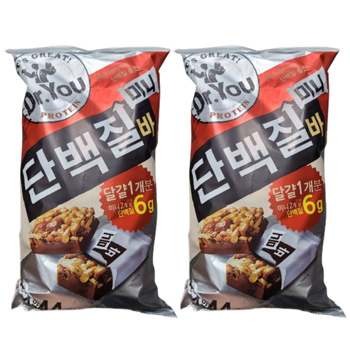 닥터유 단백질바 한입쏙, 594g, 2개