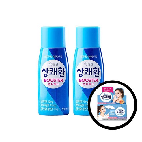 제트스카이 큐원 상쾌환부스터 100ml 10병 + 상쾌환 3g 10개