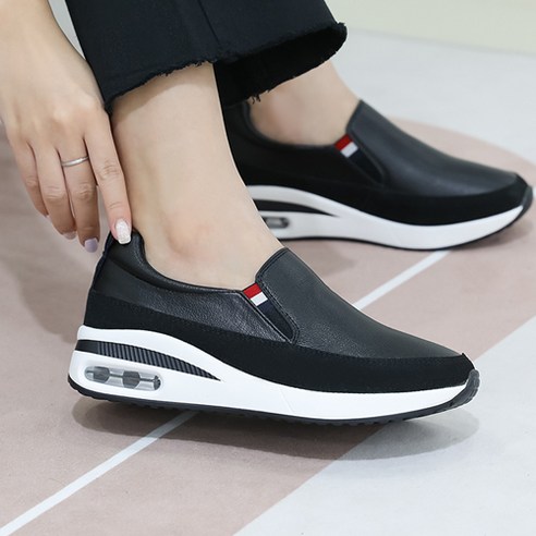소가죽 영원 에어 슬립온 4.5cm – 베이직하면서도 멋스럽게!