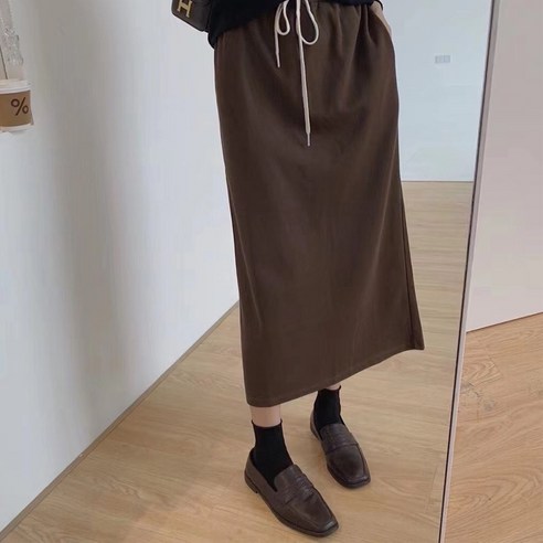KORELAN올 복고풍 터틀넥 단추 양복 코트