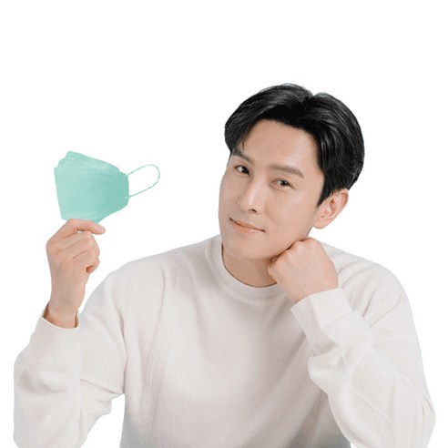 김동완 아임리얼 언택트 마스크 3D(대형) 33매입, 33매, 파스텔민트 - 대형